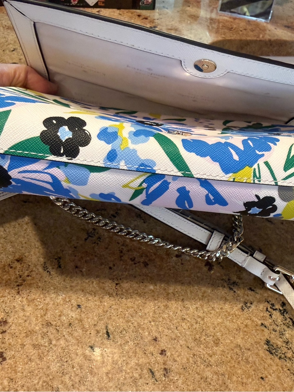 NWT Kate Spade Floral Crossbody - Picture 6 of 6